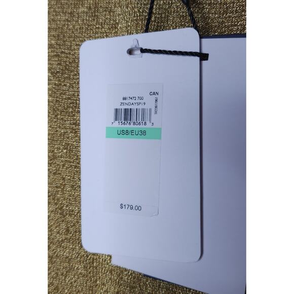 Tommy Hilfiger Zendaya X Tommy womens gold shimmer sleeveless body suit sz 4 NWT - Picture 5 of 7